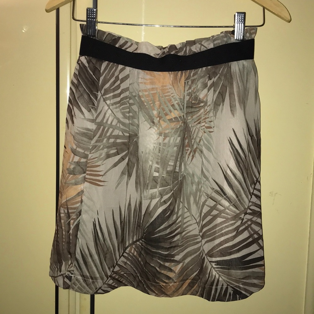 H&M Double Layered Safari Skirt